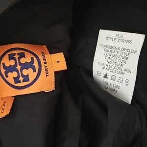 Tory Burch Black Wool Trousers